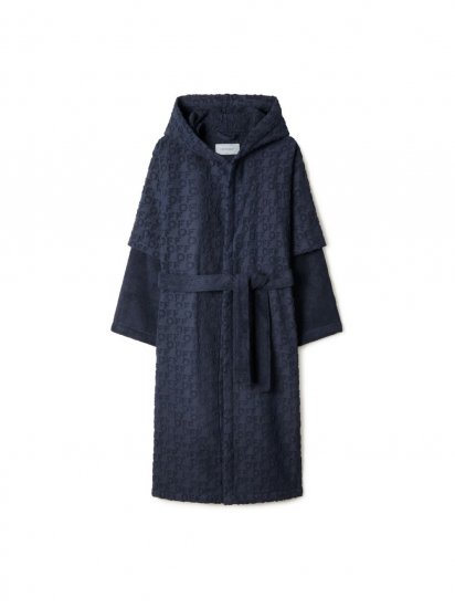 Off-White BATHROBE - Blue - Click Image to Close