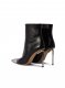 Off-White SILVER ALLEN FRAME ANKLE BOOT BLACK SILV - Black