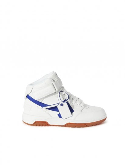 Off-White OUT OF OFFICE MID TOP LEA on Sale - White - Click Image to Close