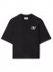 Off-White FLOCK OW BASIC TEE on Sale - Black