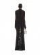 Off-White NET LONG POLO DRESS - Black