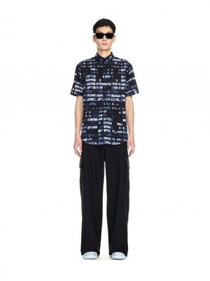 Off-White Windows Buttdown S/S Shirt - Black - Click Image to Close