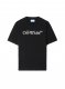 Off-White Big Logo Bookish Casual Tee - Black