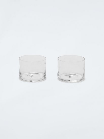 Off-White crumple small glass set on Sale - Neutrals - Click Image to Close