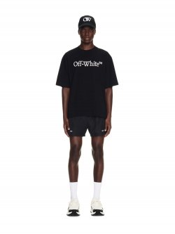 Off-White Big Bookish Skate S/S Tee - Black