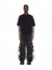 Off-White Zip Denim Cargo Pant - Grey