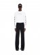 Off-White Ow Emb Wo Slim Zip Det Pant on Sale - Black