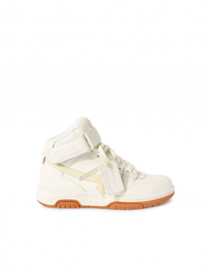 Off-White OUT OF OFFICE MID TOP LEA on Sale - White - Click Image to Close