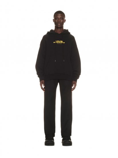 Off-White INTERN SKATE HOODIE - Black - Click Image to Close