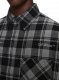 Off-White Check Padded Overshirt - Grey