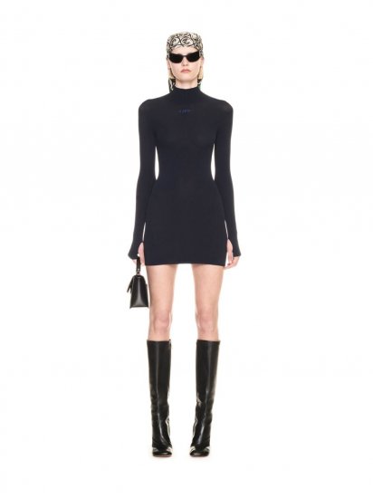 Off-White SLICK MINI DRESS on Sale - Blue - Click Image to Close