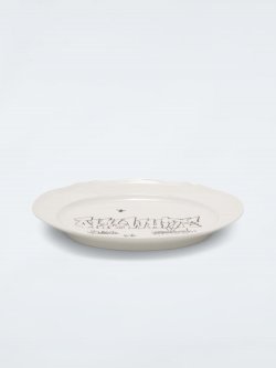 Off-White Off-White?? c/o Ginori 1735 Oval Tray - White