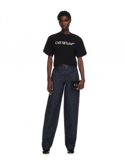 Off-White OFF JACQ EXTRA BAGGY on Sale - Blue - Click Image to Close