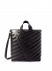 Off-White DIAG CUT OUT NS TOTE - Black