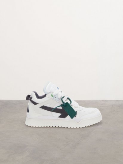 Off-White NEW MID TOP SPONGE SNEAKER - White - Click Image to Close