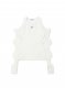 Off-White Sleek Holes Ls Top - White