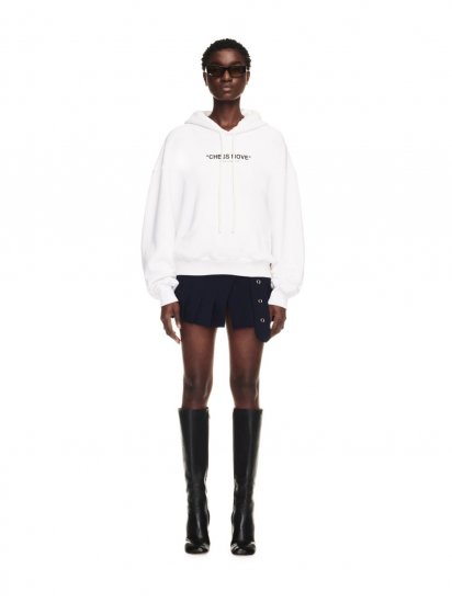 Off-White Chess Move Over Hoodie - White - Click Image to Close