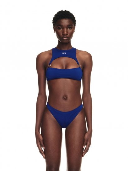 Off-White Off Stamp Rower Bikini on Sale - Blue - Click Image to Close