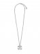 Off-White Arrow Pendant Necklace - Silver