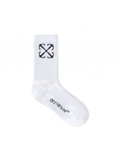 Off-White Arrow Socks - White - Click Image to Close