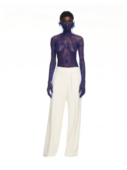 Off-White WO BLEND STITCHING OVER PANT WHITE A WHI on Sale - Neutrals - Click Image to Close