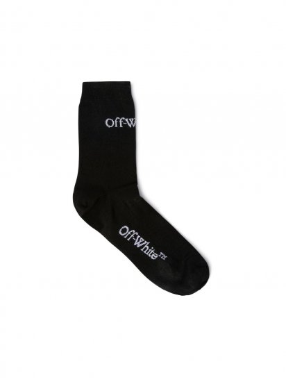 Off-White Small Logo Short Socks - Black - Click Image to Close