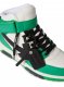 Off-White OUT OF OFFICE MID TOP LEA on Sale - Green