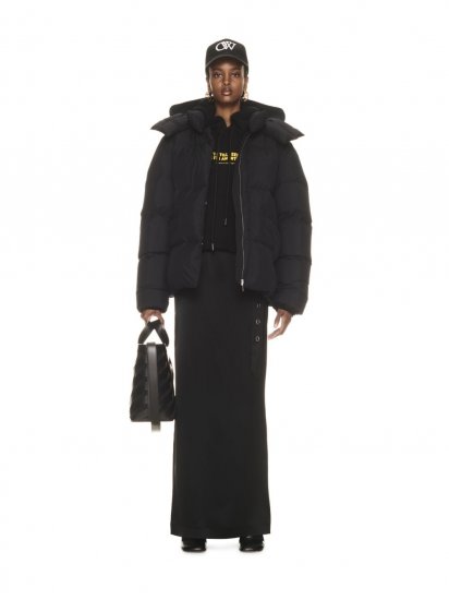 Off-White NY LIGHT MATT OVER PUFFER on Sale - Black - Click Image to Close