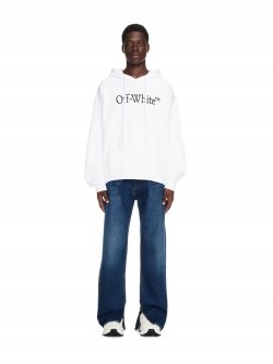 Off-White Big Bookish Skate Hoodie - White