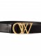 Off-White OW INITIALS BELT 30 - Black