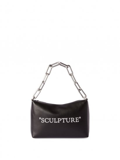 Off-White BLOCK POUCH QUOTE - Black - Click Image to Close