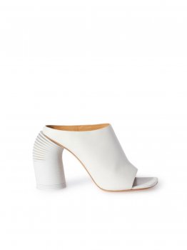 Off-White Tonal Spring Soft Mule - White