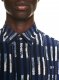 Off-White SHIBORI SILK SHIRT SIERRA LEONE WHITE N - Blue