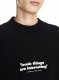 Off-White Ironic Quote Over Crewneck - Black