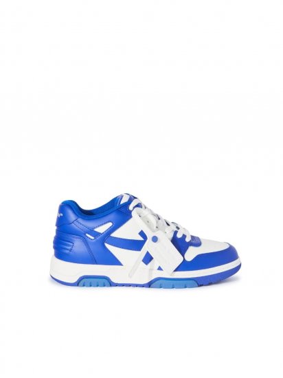 Off-White OUT OF OFFICE CALF LEATHER WHITE BLUE F - Blue - Click Image to Close