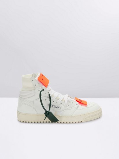 Off-White 3.0 OFF COURT LEATHER - White - Click Image to Close