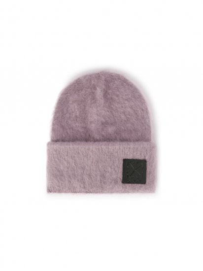 Off-White ARROW PATCH MOHAIR BEANIE LILAC COBALT - Purple - Click Image to Close