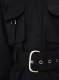 Off-White Co Cargo Belt Field Jacket - Black