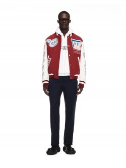 Off-White Onthego Lea Sle Varsity - Red