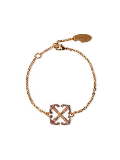 Off-White DEGRADE' ARROW BRACELET - Gold - Click Image to Close