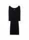 Off-White Off Stamp Slick Scoop Dress - Black