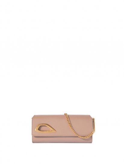 Off-White CLAM WALLET ON CHAIN - Pink - Click Image to Close