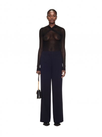 Off-White DRY WO FORMAL PANT COBALT BLUE COBALT B on Sale - Blue - Click Image to Close