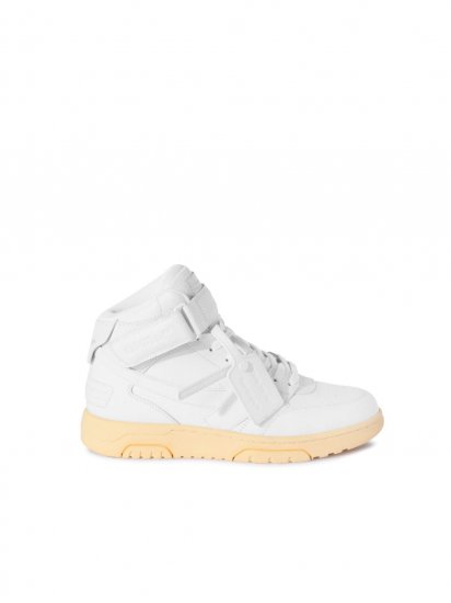 Off-White OUT OF OFFICE MID TOP LEA - White - Click Image to Close