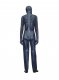 Off-White Body Scan 2Skin Denim Hood on Sale - Blue