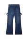 Off-White ARR TAB FLARE CARPENTER JEANS MEDIUM BLU on Sale - Blue