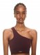 Off-White OFF STAMP SEAM ASYMM BRA FIG PUREED PUMP - Red