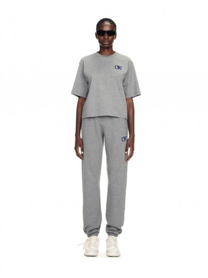 Off-White Ow Basic Tee - Grey - Click Image to Close