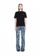 Off-White EMB FLOWER ARROW CASUAL TEE - Black