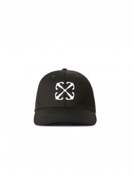 Off-White ARROW DRILL BASEBALL CAP - Black